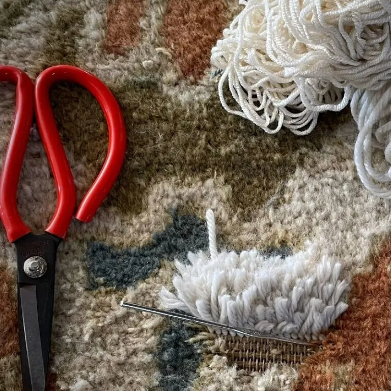 Reparación de desgastes y roturas en alfombras